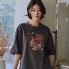 CPGN My Puppy Pigment Short Sleeve T-Shirt Brown