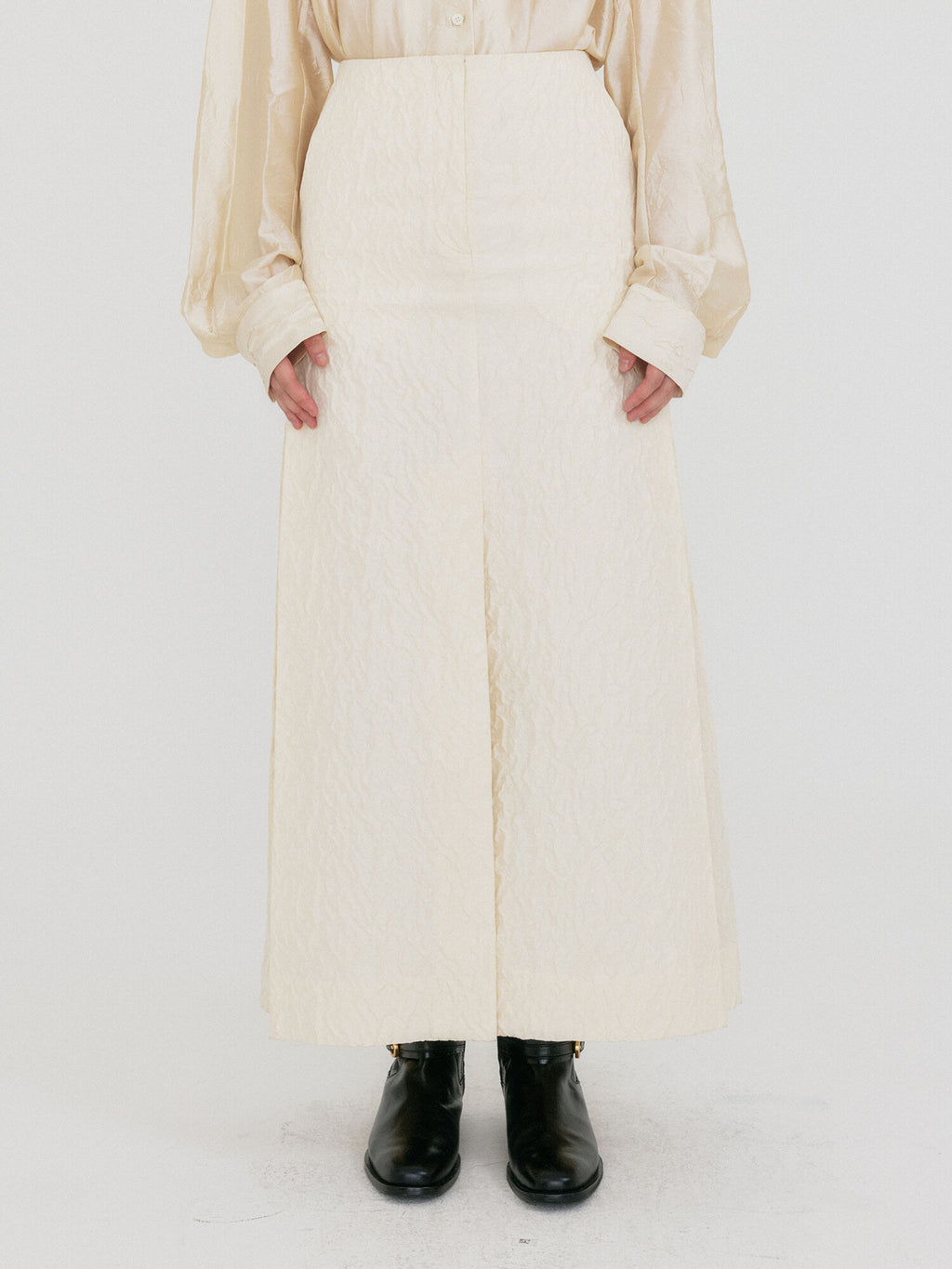 EENK ZOA Straight Skirt - Cream