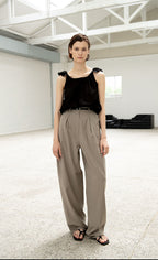 OUI MAIS NON Cloud cotton sleeveless top