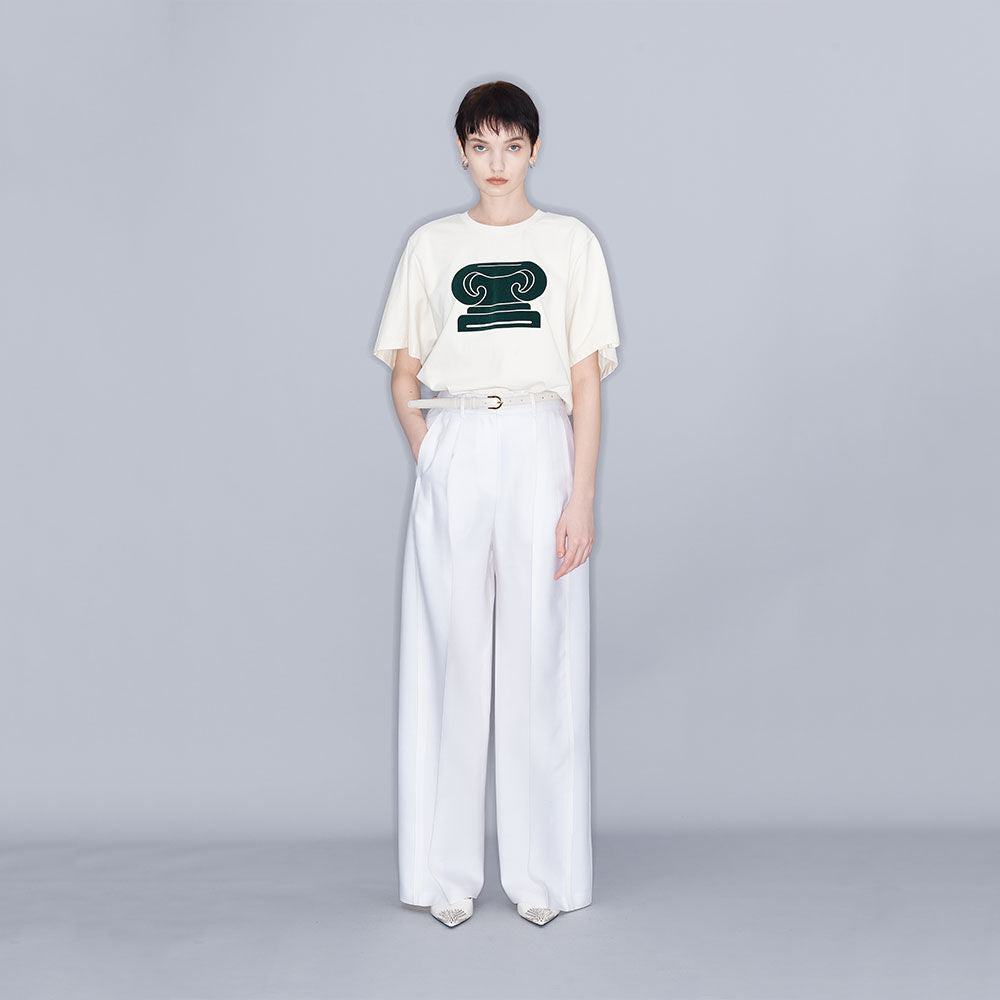 YCH SYMBOL-LOGO T-SHIRT (W23TO904CR_GN)