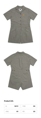 KODAK APPAREL KODAK APPAREL Mailer Jumpsuit Women KHAKI