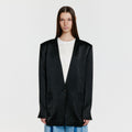 EENK YERIDA One-Button Jacket - Black/Ivory