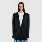 EENK YERIDA One-Button Jacket - Black/Ivory
