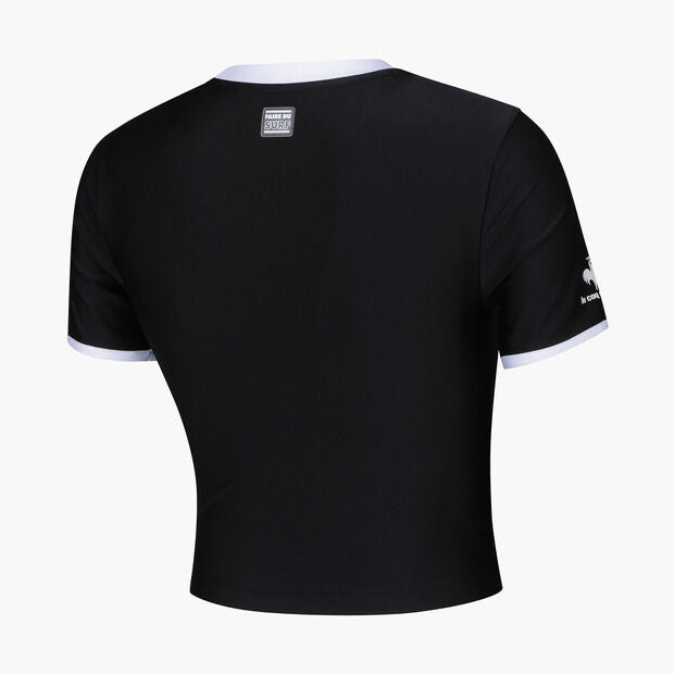 le coq sportif [60% OFF] Women’s Short Sleeve Crop Rash Guard (QP222SRS52)