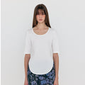EENK EENK WOUO Open-Back T-shirt - White