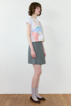 SINOON Big Pony Toy Puff T-Shirt (White)