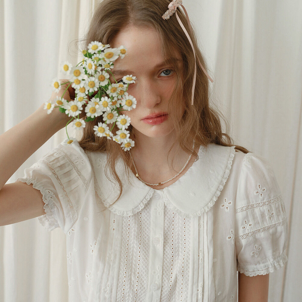 Cest Moidew Cest_Doll cotton embroidery shirt