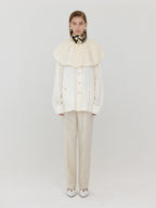 EENK EENK Blouse Big Collared - Ivory