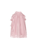 sincethen Peach pink halterneck blouse