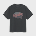 MLB [MLB] Vintage washed graphic short sleeve T-shirt BOS (D.Charcoal Gray)