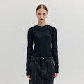 EENK EENK T-Shirt Layered Jersey Top
