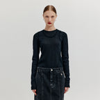 EENK EENK T-Shirt Layered Jersey Top