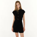 MARIECLAIRE MARIECLAIRE Jumpsuit Linen Outer Pocket