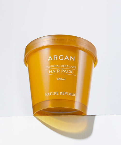 Nature Republic Argan Essential Deep Care Hair Pack 470ml (large capacity)
