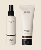 OBGE [Hair Styling Set] Multi-Texture Curl Cream + Style Setting Fixer