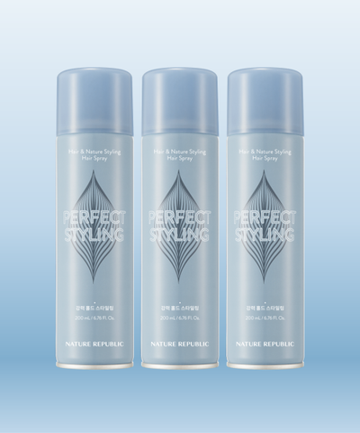 [3PACK] Hair & Nature Perfect Styling Hair Spray 200ml