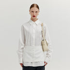 EENK EENK Shirt with Skirt Belt - White