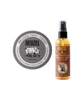 REUZEL Extreme Hold Matte Pomade 95g + Spray Grooming Tonic 100ml