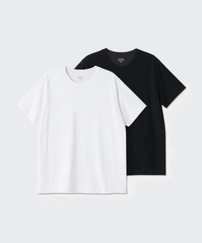 MUSINSA STANDARD WOMAN T-Shirt Basic Crew Neck 2 Pack
