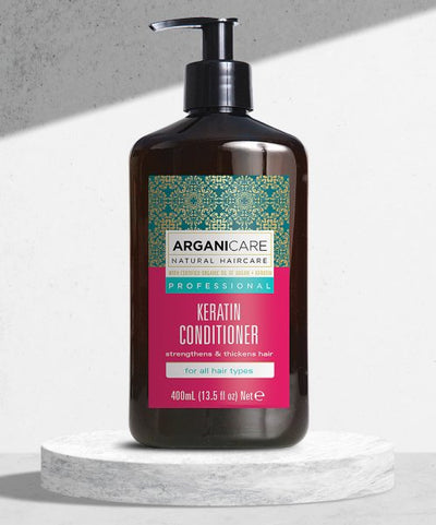 Keratin & Argan Oil Protein Hair Conditioner Rinse 400ml