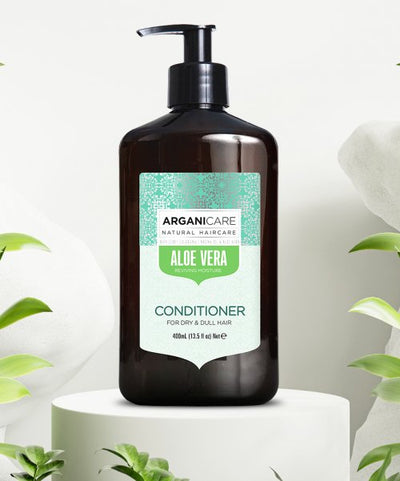 Aloe Vera & Argan Oil Hair Conditioner Rinse for Dry Hair 400ml