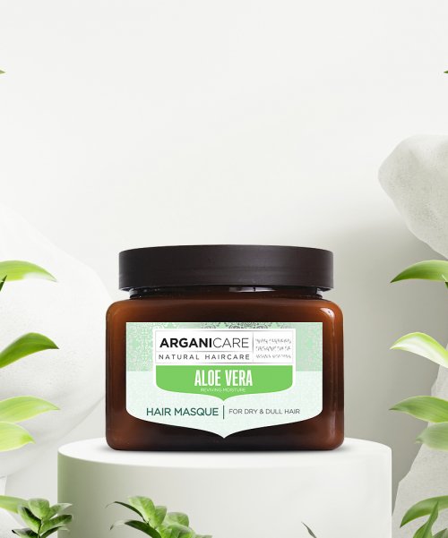 ARGANICARE Aloe Vera & Argan Oil Hair Mask Pack Treatment for Dry Hair 500ml