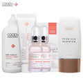 COOPY PDRN skin care set 2 salmon ampoules + 1 salmon cream + 1 salmon toner + 5 mask pack set 1 + Sun Regen Fair 1