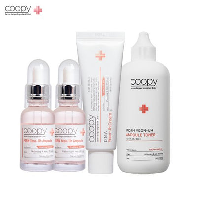 PDRN salmon ampoule 30ml x 2 + DNA salmon cream 50ml x 1 + PDRN salmon ampoule toner x 300ml x 1
