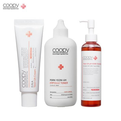 1 DNA Salmon Cream 50ml + 1 PDRN Salmon Ampoule Toner 300ml + Mildly Acidic Acne Cleansing 200ml