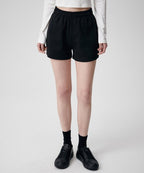 MUSINSA STANDARD WOMAN MUSINSA STANDARD WOMAN Women's Sweatshirt Shorts [Black]