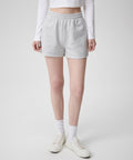 MUSINSA STANDARD WOMAN MUSINSA STANDARD WOMAN Women's Sweat Shorts Melange Light Gray