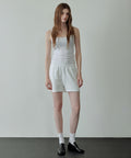 MUSINSA STANDARD WOMAN MUSINSA STANDARD WOMAN Women's Sweatshirt Shorts [White]
