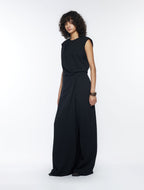 YCH YCH Jumpsuit WRAP JUMPSUIT (R26DJ7041BK)