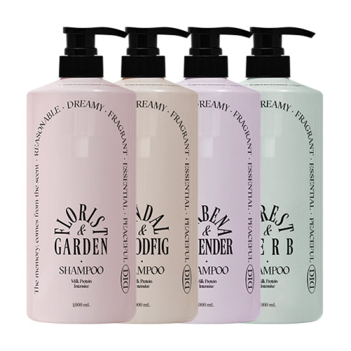 ODID [Set of 2] Milk Protein Intensive Shampoo 4 types 1000ml+1000ml