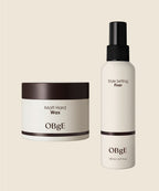 OBGE Matte Hard Wax + Style Setting Fixer / Men's Hair Setting Duo Set
