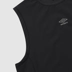UMBRO [COOLING] All-round cooling tricot sleeveless t-shirt black UR121SSL21