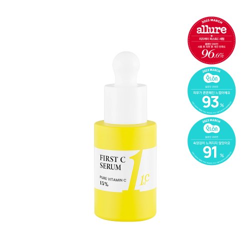 LIZK [Official] Pure Vitamin C 15% First C Serum 20ml