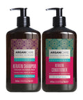 ARGANICARE Keratin & Argan Oil Protein Perfume Shampoo 400ml + Hair Conditioner 400ml