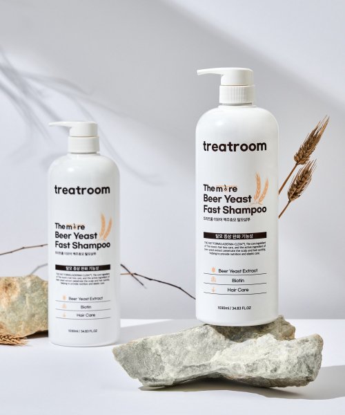 TREATROOM [2PACK] The More Beer Yeast Hair Loss Shampoo 1030ml