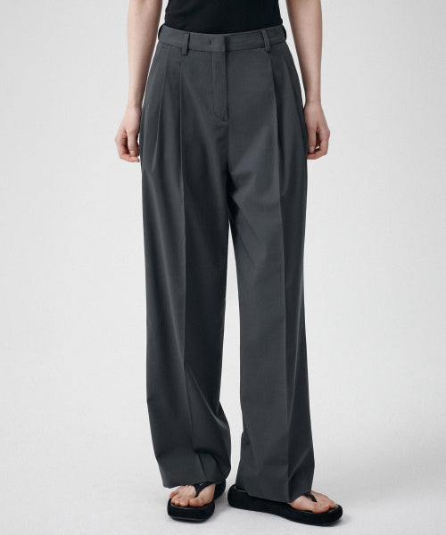 MUSINSA STANDARD WOMAN MUSINSA STANDARD WOMAN Slacks Gray