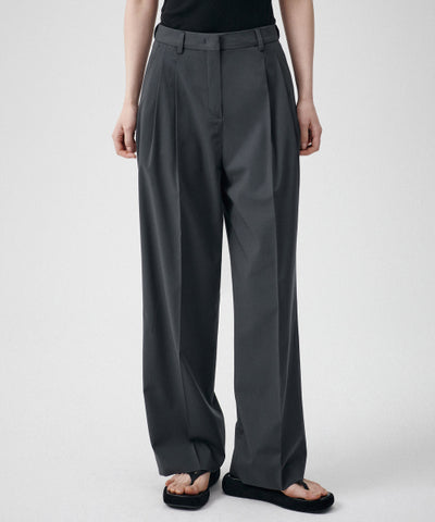 MUSINSA STANDARD WOMAN Slacks Gray