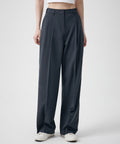 MUSINSA STANDARD WOMAN MUSINSA STANDARD WOMAN Slacks Semi-Balloon Iron Gray