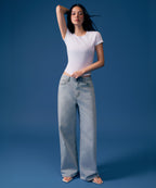 MUSINSA STANDARD WOMAN MUSINSA STANDARD WOMAN Women’s Denim Pants Light Indigo