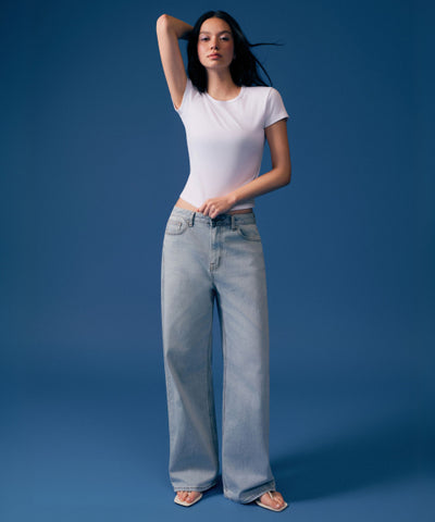MUSINSA STANDARD WOMAN Women’s Denim Pants Light Indigo