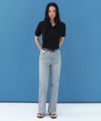 MUSINSA STANDARD WOMAN MUSINSA STANDARD WOMAN Denim Straight Pants Light Indigo