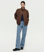 MUSINSA STANDARD WOMAN MUSINSA STANDARD WOMAN Denim Low Rise Wide Pants [Light Indigo]