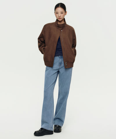 MUSINSA STANDARD WOMAN Denim Low Rise Wide Pants [Light Indigo]