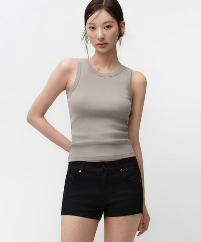 MUSINSA STANDARD WOMAN T-Shirt Women's Essential Tank Top [Greyish Beige]