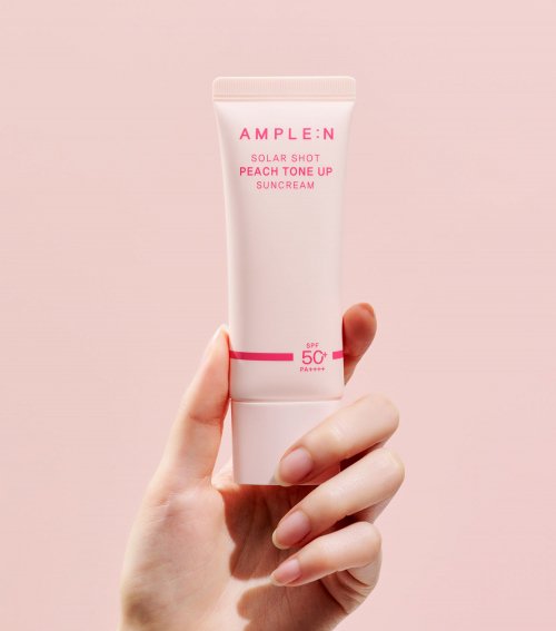 AMPLEN AMPLEN Solar Shot Peach Tone-Up Sun Cream SPF 50+ 40ml