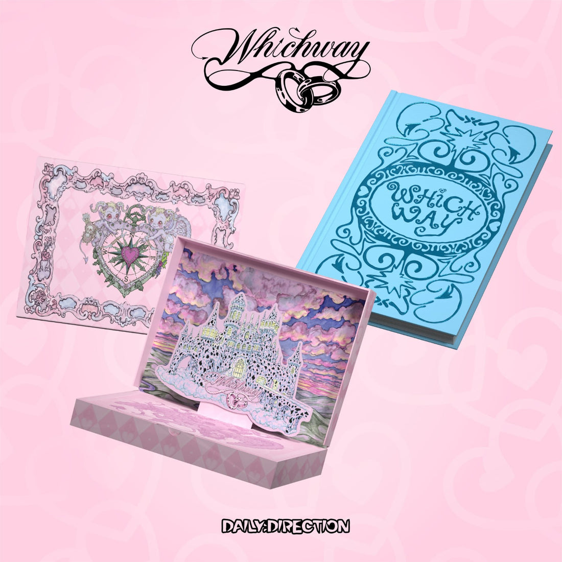 DAILY:DIRECTION - 1st MINI ALBUM [WHICH WAY] (Pop-up ver / Photobook ver) (Random 1 of 2 Types)
